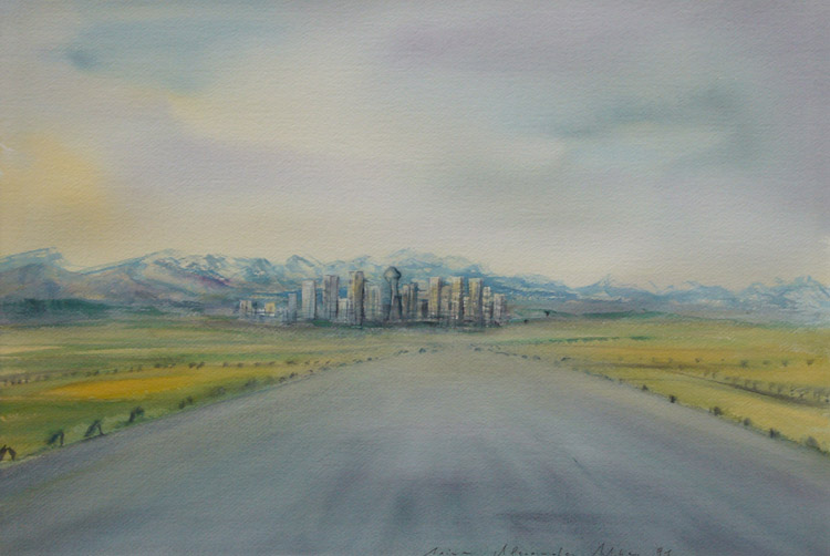 Just landed in Calgary