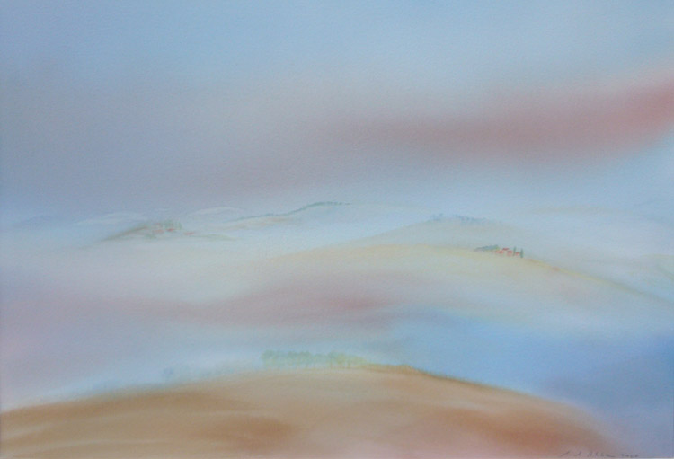 Winterhauch in der Toskana