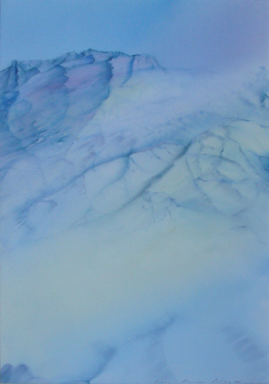 Kurzes Licht in kalten Höhen