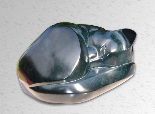 Jagna Weber - Katze schlafend